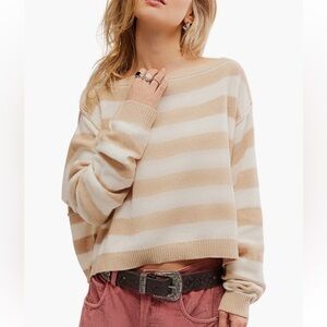 NWT Free People Into the Blue Sweater